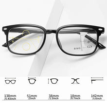 Load image into Gallery viewer, Auto Focus One Power Reader Multifocal Reading Glasses for Men | Anti-Glare Lenses for Clear Vision | Comfortable Fit for Reading &amp; Screen Use
