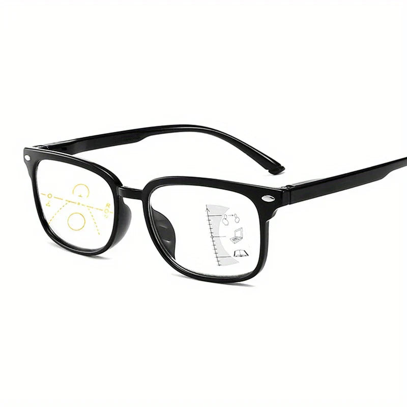 Auto Focus One Power Reader Multifocal Reading Glasses for Men | Anti-Glare Lenses for Clear Vision | Comfortable Fit for Reading & Screen Use