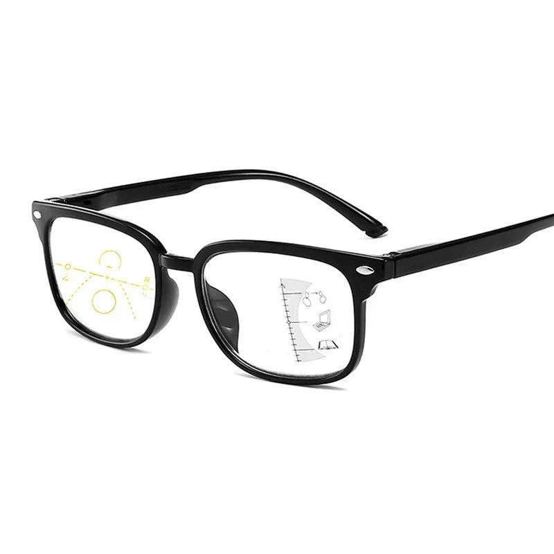 Auto Focus One Power Reader Multifocal Reading Glasses for Men | Anti-Glare Lenses for Clear Vision | Comfortable Fit for Reading & Screen Use